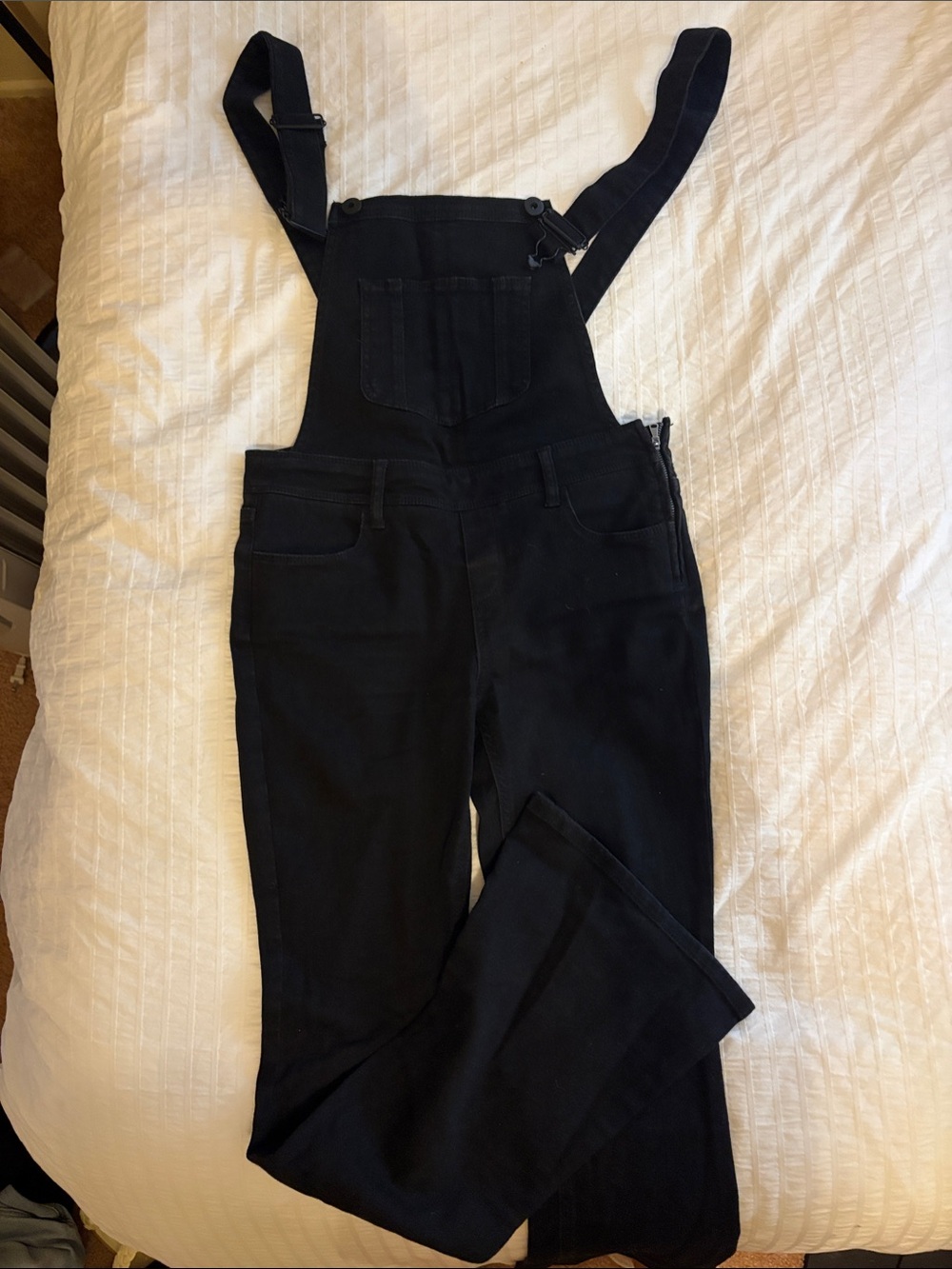 PAIGE Sexy Black Denim Women’s Overalls